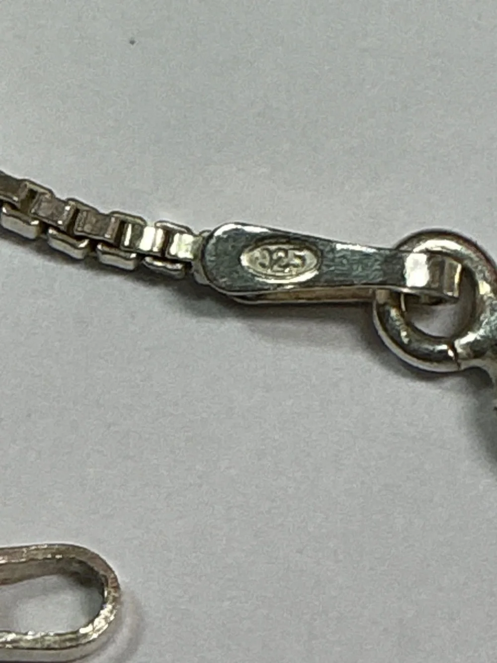 Sterling Silver Italian Chain / Necklace. 18 inches long